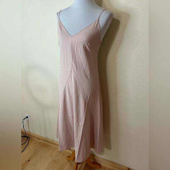 Thakoon light blush pink slip midi dress NEW 4 - Picture 4 of 11
